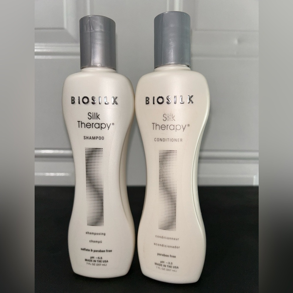 BIOSILK Therapy Shampoo & Conditioner 7 Fl oz Set of 2